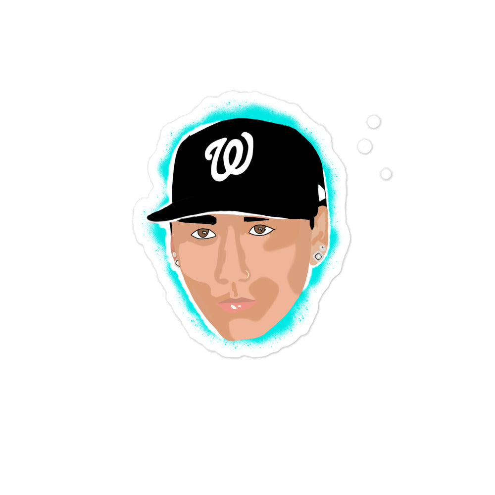 Jfromriv Face Logo Stickers