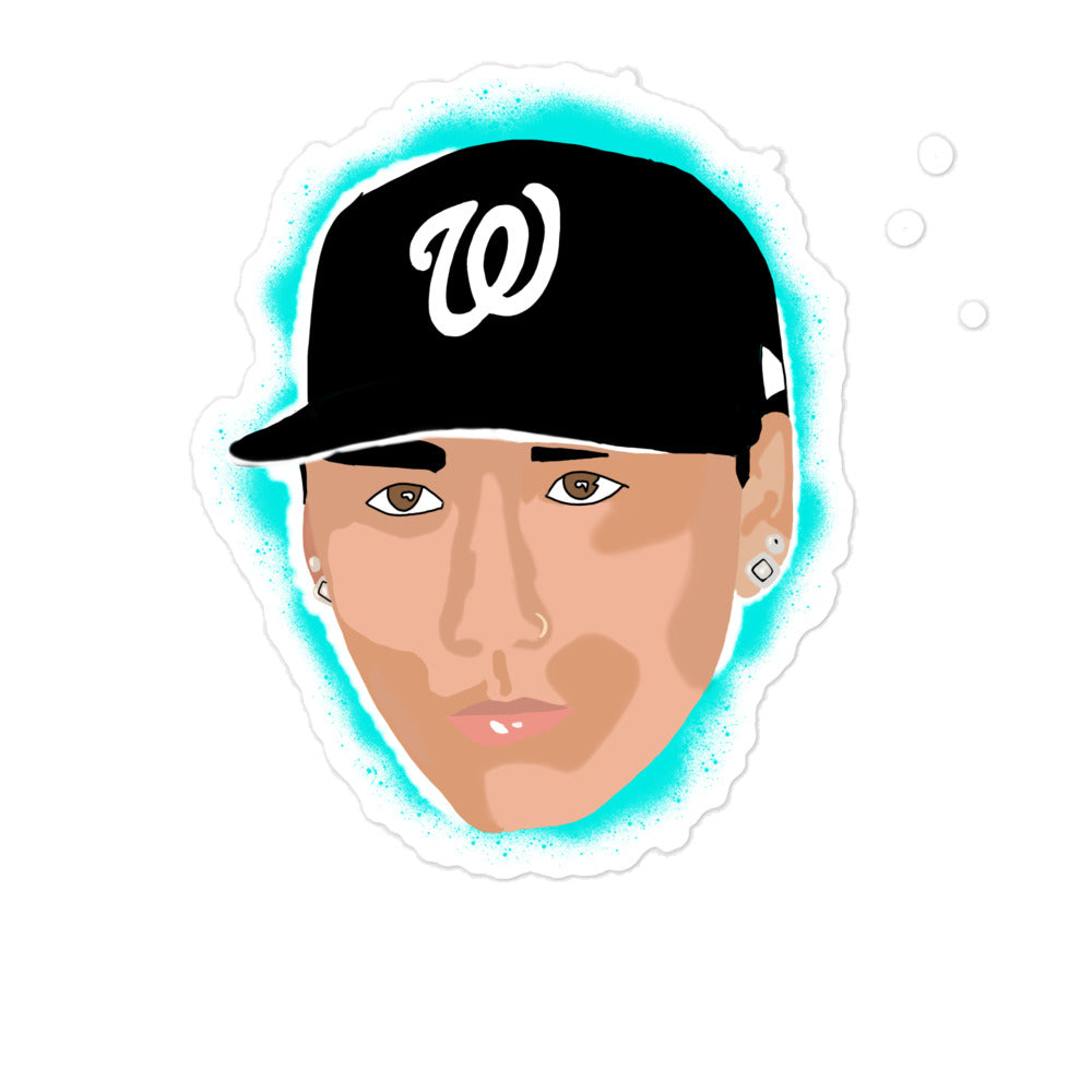 Jfromriv Face Logo Stickers